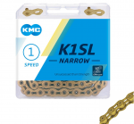 KMC K1-SL Narrow 3/32 Kool Gold Track Chain